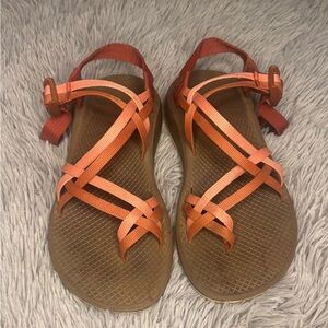Chaco Women's Sandals - Orange and Tan